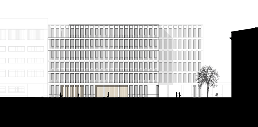 2. Preis im offenen, anonymen und einphasigen Wettbewerb „Neubau Bundesministerium für Arbeit und Soziales Wilhelmstraße 50“ in Berlin